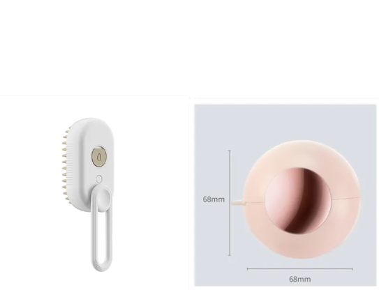 3-in-1 Steamy Spray Pet Grooming Brush