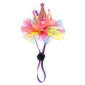 Pet Birthday Hat with Lace Crown