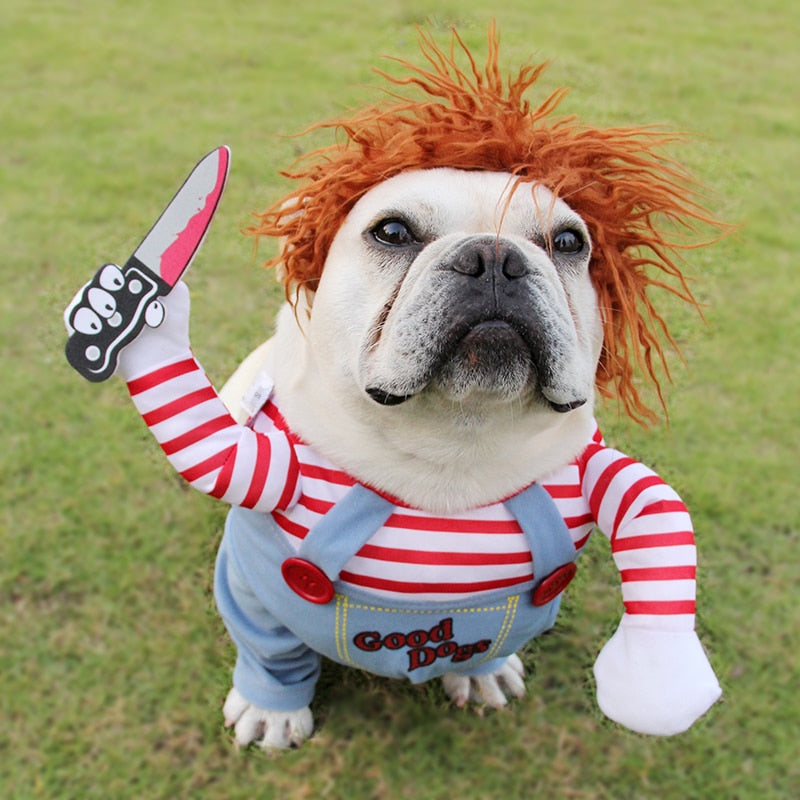 Deadly Doll Halloween Costume for Dogs
