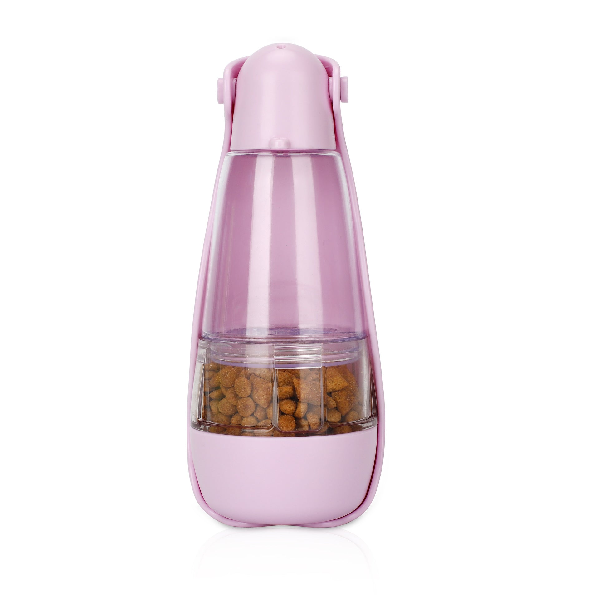 2-in-1 Portable Travel Pet Water & Food Bottle