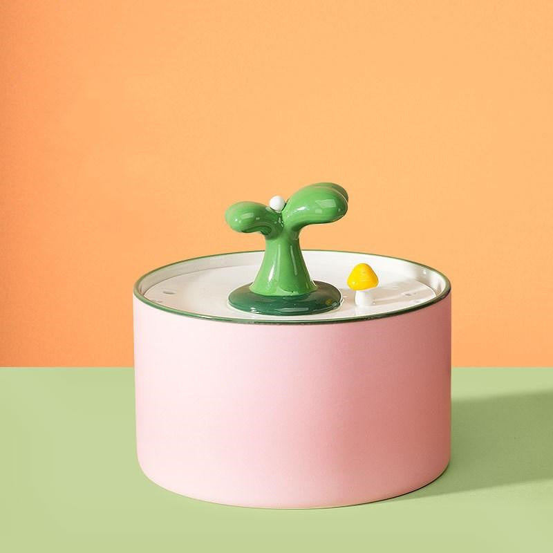 Aesthetic Ceramic Pet Water Fountain