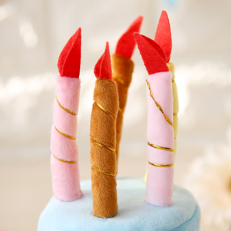 Birthday Cake Hat for Spoiled Pets