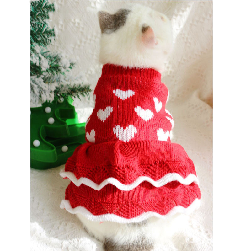 Fur Baby Heart Sweater