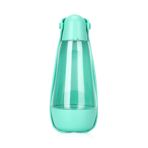 2-in-1 Portable Travel Pet Water & Food Bottle