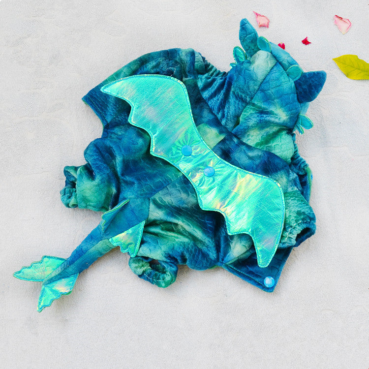 Pet Costume for Dogs - Dragon Transformation Outfit