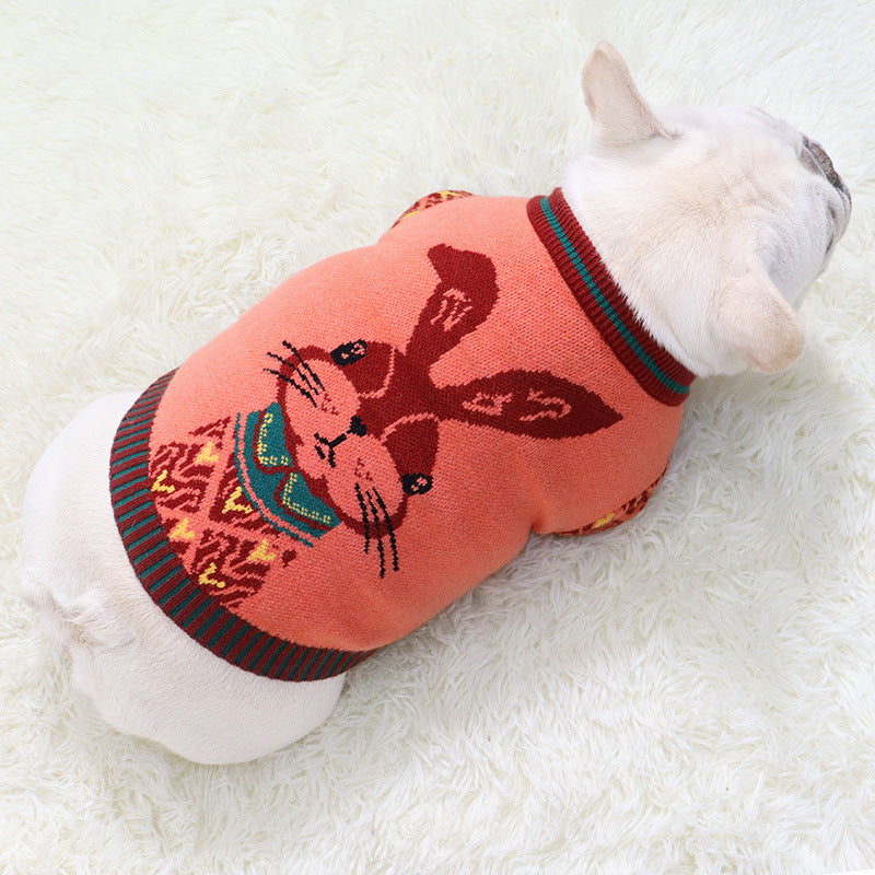 Cute Bunny Pet Sweater