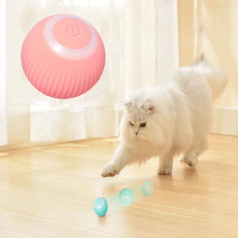Interactive Smart Rolling Ball Toy for Cats