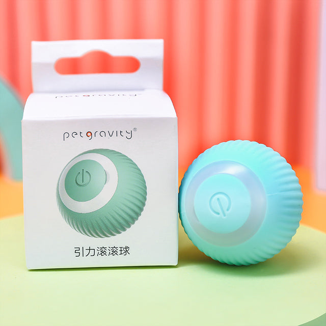 Interactive Smart Rolling Ball Toy for Cats
