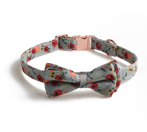 Detachable Flower Dog Collar