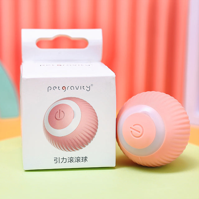 Interactive Smart Rolling Ball Toy for Cats